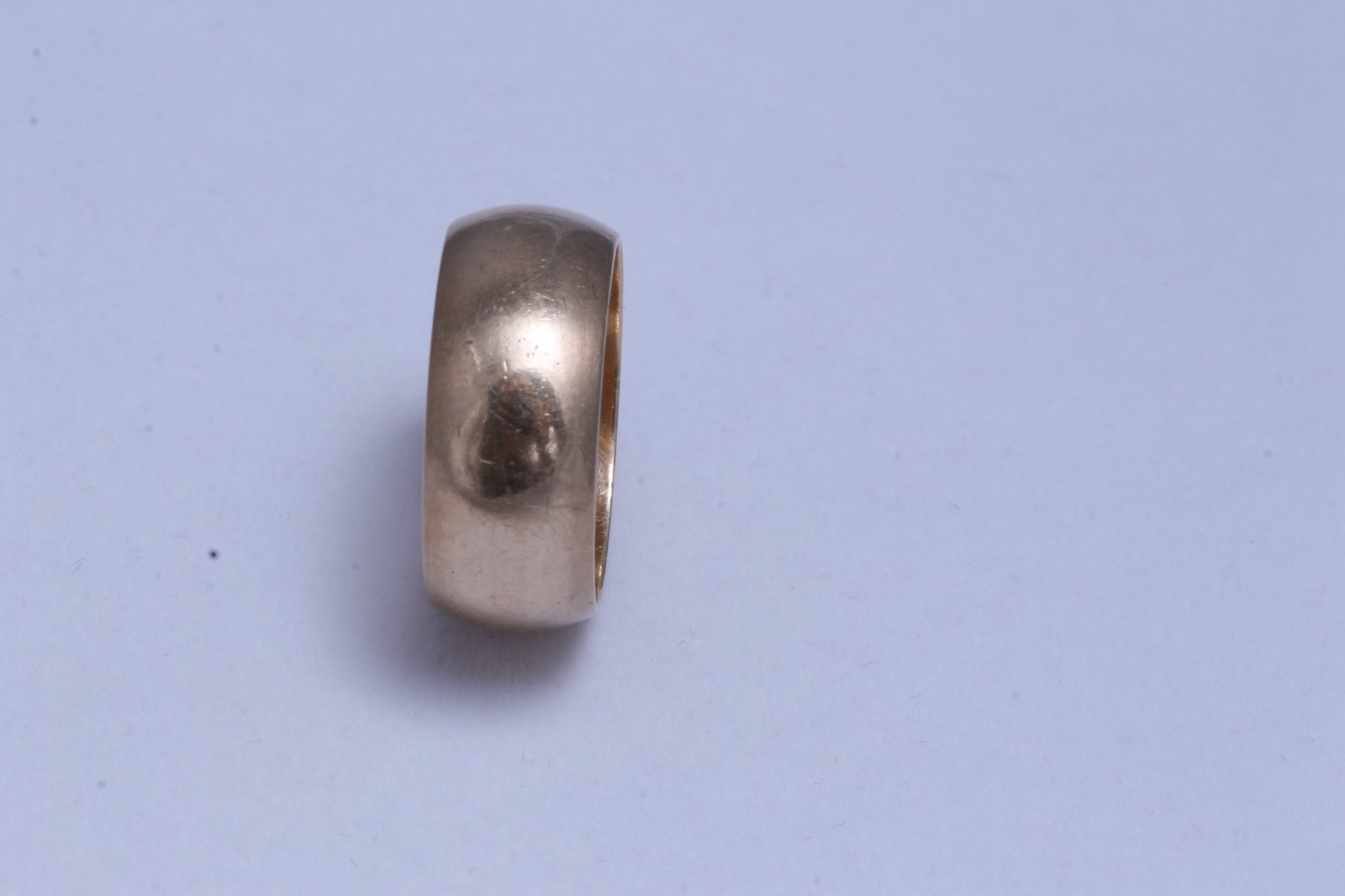 10k Gold 6.62 g Yellow Gold 8.00 mm Band Ring Size 6.5 Antique Classic Women