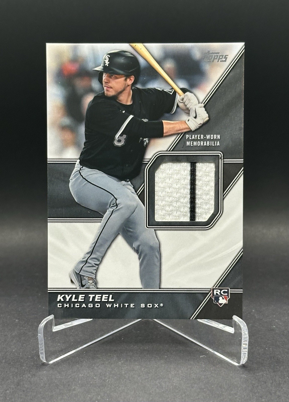 2026 Topps Update Kyle Teel Major League Material Relic RC White Sox