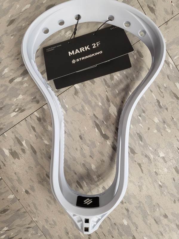 StringKing Mark 2F Lacrosse Unstrung Head White