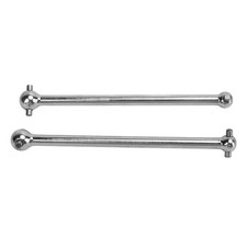T- 2pcs RC Rear Driveshaft Dogbones 92mm Steel High Strength Driveshaft Dogbone