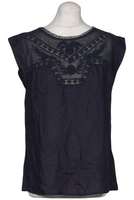 camaieu Bluse Damen Oberteil Hemd Hemdbluse Gr. M Marineblau #sf8qz77