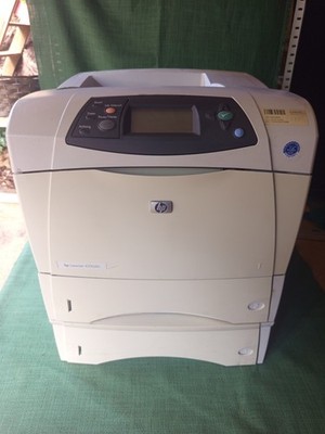 HP LaserJet Laserdrucker 4200DTN Schwarz/Weiß Drucker Netzwerk Duplex USB
