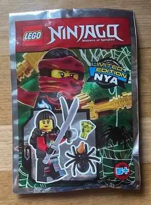 LEGO FIGURE MINIFIGURE POLYBAG NINJAGO FOIL 891620 NINJA NYA SPIDER SPIDER