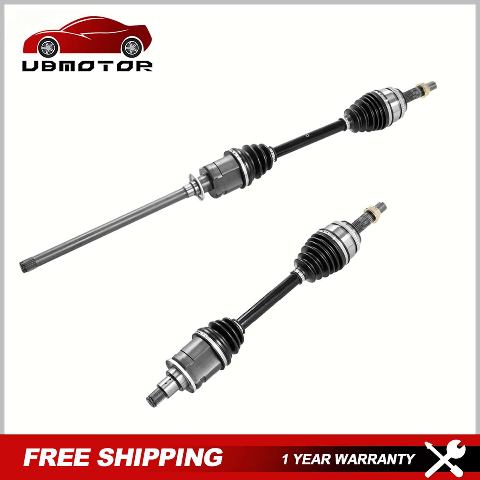 AWD Pair Front CV Axle Shaft Assembly For 2008-2013 Toyota Highlander 434200E080