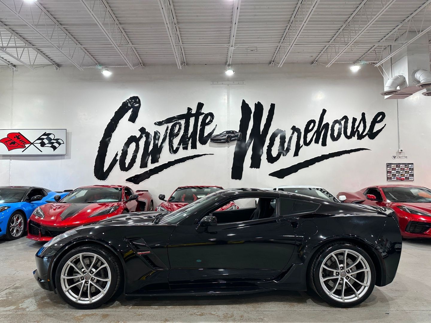 2017 [GBA] Black Chevrolet Corvette   | C7 Corvette Photo 2