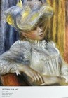 Renoir Woman In A Hat Postcard #5701 Card Ephemera Tag Wall Art — photo 1