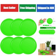 Coopay 3 1/4" Heavy Air Hockey Pucks - 6 Pack Replacement