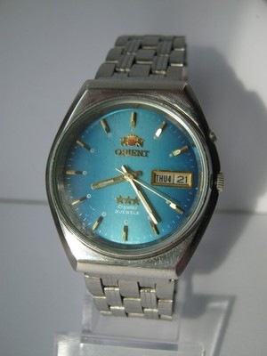 vintage Japanese watch Orient 3 Star automatic