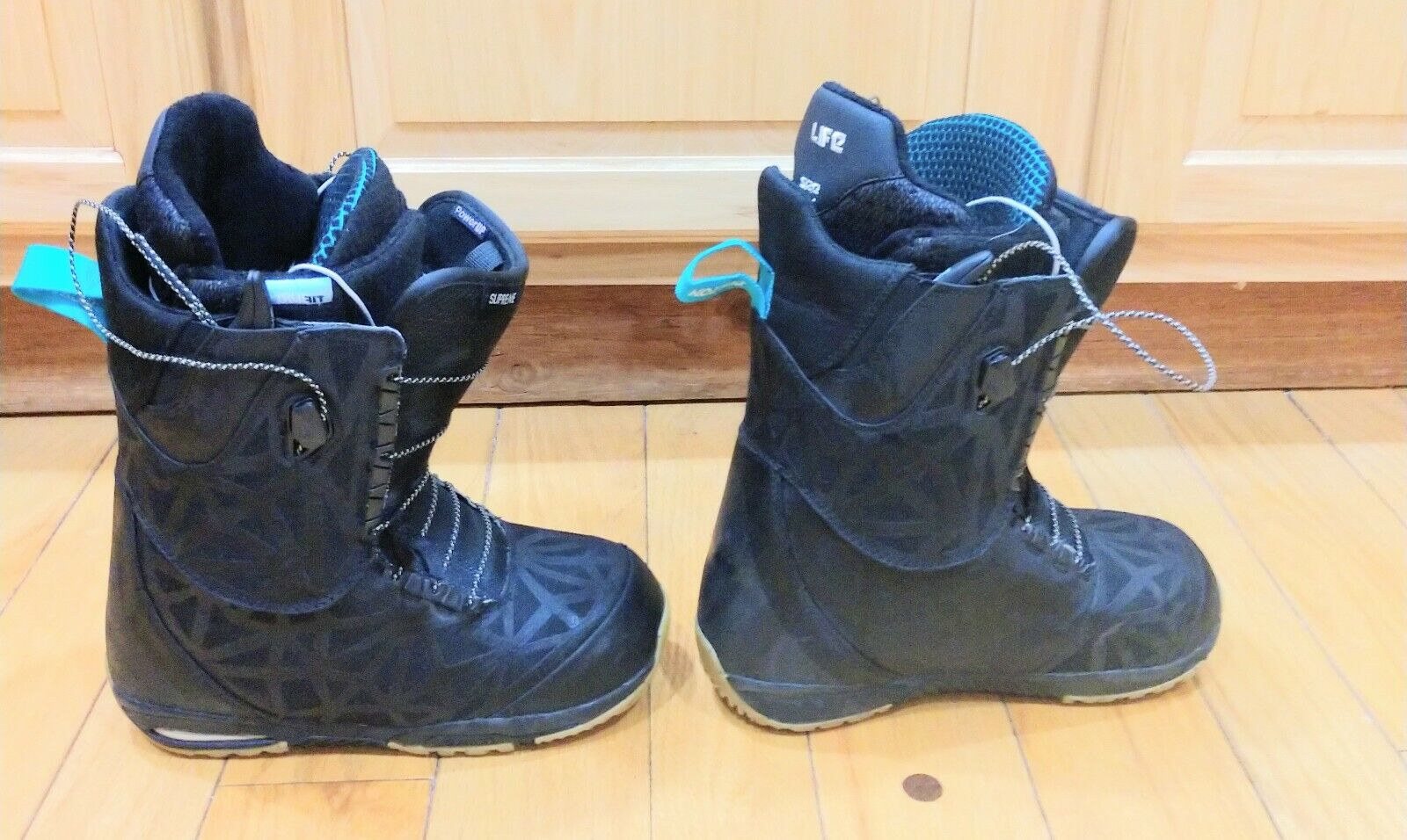 2018 2019 BURTON WOMENS SUPREME SNOWBOARD BOOTS SIZE 7 LIFE LINER