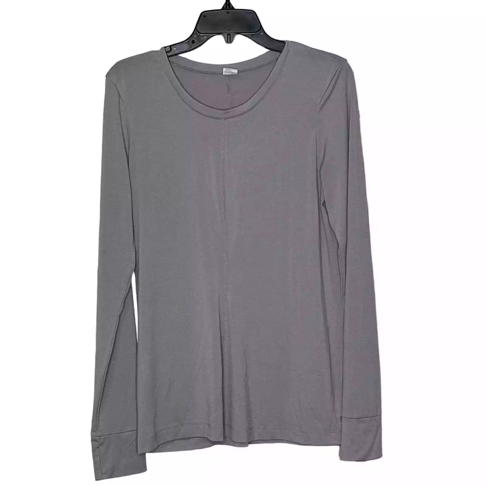 fabletics long sleeve stretch fabric athleisure shirt