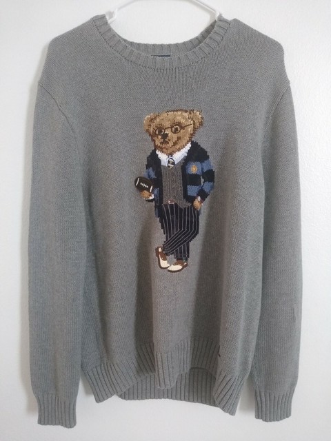 rugby bear sweater