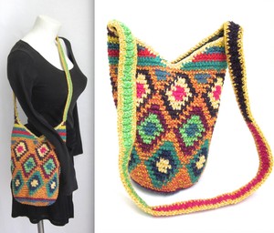 mexican crochet bag