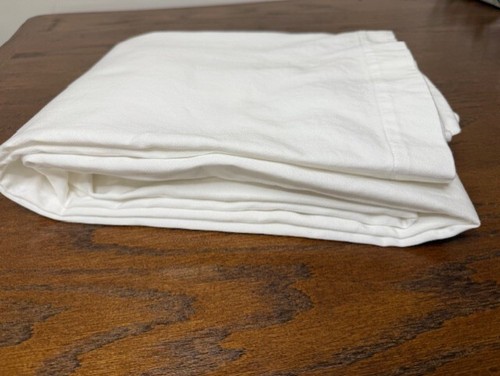 Williams Sonoma 70 x 108" Hotel Tablecloth, White-OB