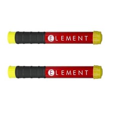 Element Fire 40050 Set of 2 Portable Compact E50 Fire Extinguisher w/ Mount Clip