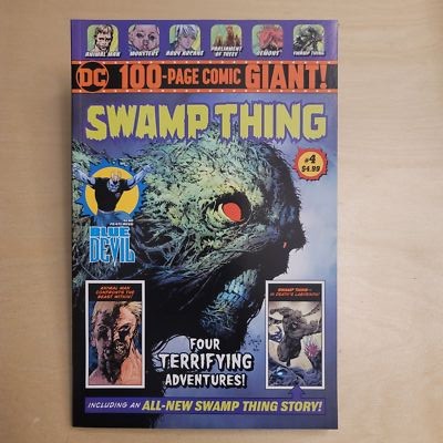 DC 100 Page SWAMP THING #4 GIANT - GREG CAPULLO COVER