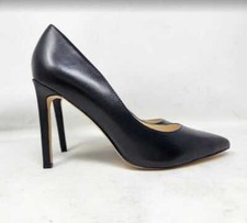 Women's 8.5 Nine West Tatiana black dress pumps stilettoes heels