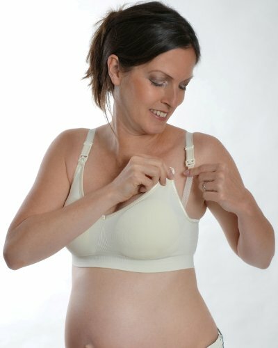 EASY Umstands- Still-BH Seamless Nursing Bra Größe: M; Farbe: Ecru, Creme - Bild 5 von 7