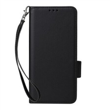 Funda tipo billetera de cuero con correa para teléfono Huawei Pura 70 P60 Mate 50 60 Nova 11 13 12