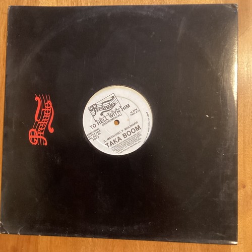 Taka Boom - To Hell With Him - 12" Promo 45 RPM Vinyl - 1983 - Free Shipping - Picture 2 of 8