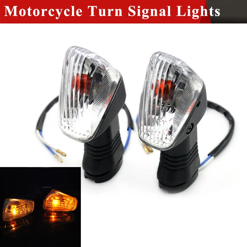 🔥Un par de indicadores de luz de señal de giro aptos para KAWASAKI NINJA ZX-10R 2008-2017 Foto 3 de 4