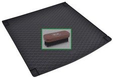 Z551301 Gummi-Kofferraumwanne + Bürste passend für Audi A4 Avant B8 8K Kombi 5tü