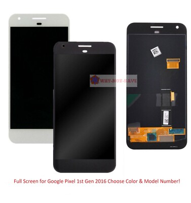 Full LCD Digitizer Glass Screen Display replacement for Google Pixel 1 1st 5.0''