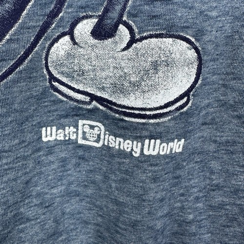 Camiseta Walt Disney World Mickey Mouse Timbre Semi Transparente Mujer Talla Pequeña Azul - Imagen 4 de 8