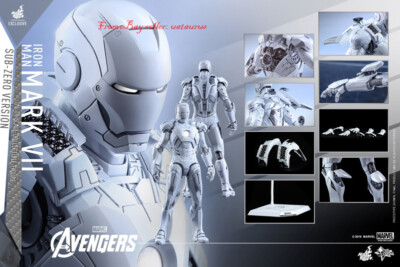 Perfect Hot Toy 1/6 Mms329 The Avengers Mark Vii Sub-Zero Version