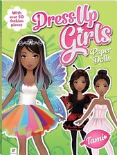 Dress-up Girls Paper Dolls: Tami - Children Books