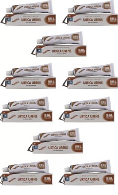   10 x SBL Urtica Urens Ointment 25g | Relieves Itchiness, Rashes & Burns |  