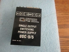 Datel Model: USC-5/5 Single Output Switching Power Supply 