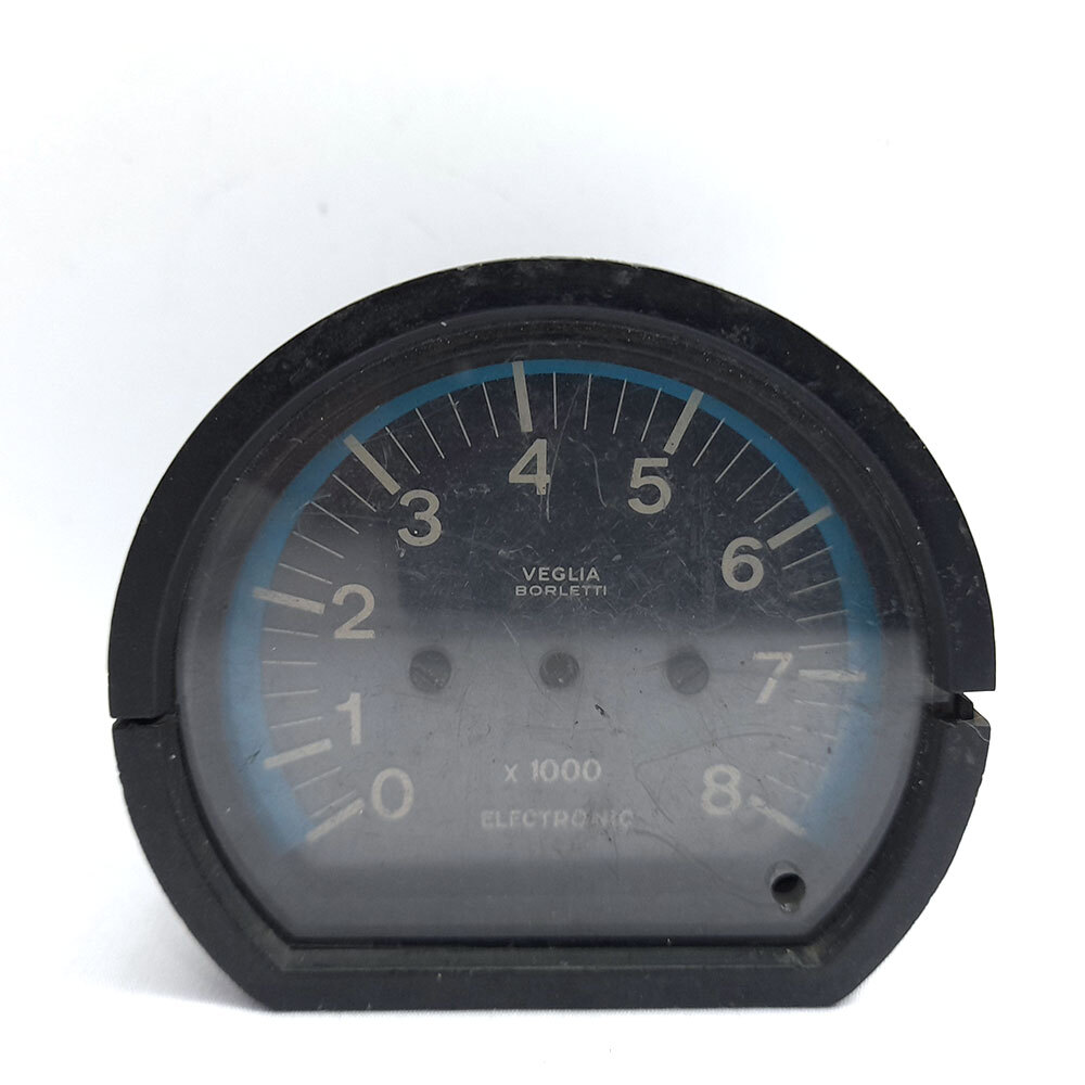Veglia Borletti Speedometer Tachometer Electronic X1000 0-8
