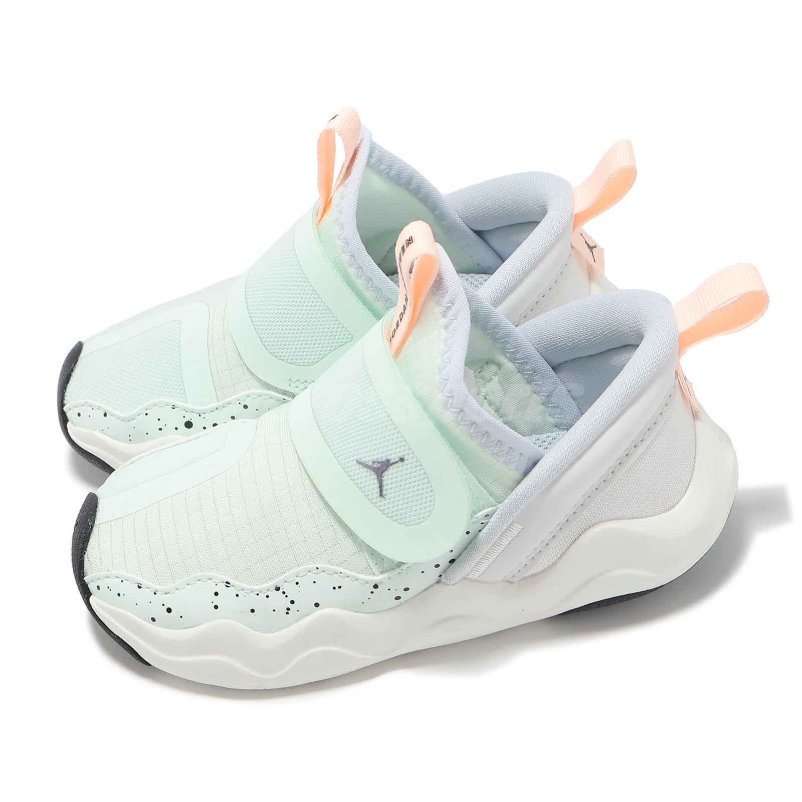 Повседневная обувь для малышей Nike Jordan 23/7 TD Barely Green черного цвета DQ9294-301