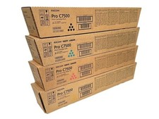 Genuine Ricoh Pro C7500 Complete Toner Set