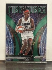 Erica Wheeler 2022 Panini Prizm WNBA - Fireworks Green Prizm #2