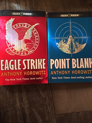 Alex Rider Series Lot of 2 Eagle Strike And  Point Blank
