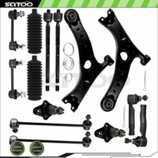 For 2001-2003 Toyota RAV4 Front Rear Control Arm And Ball Joint Tie Rod End s