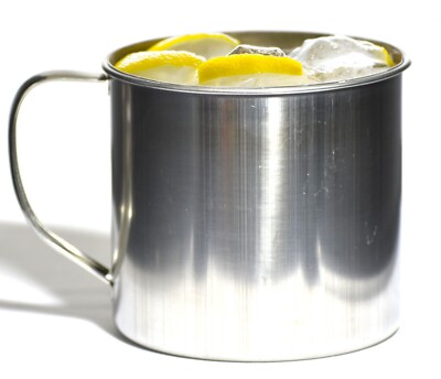 Multipurpose Stainless Steel Mug 9 oz, Silver | eBay