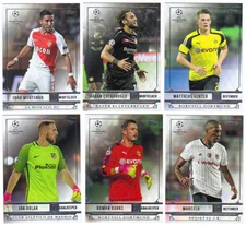 2016-17 2017 Topps UEFA Champions League Showcase - Base Cards - Card #'s 1-200