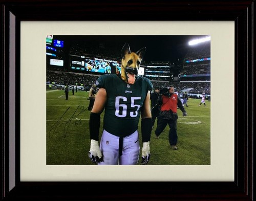 8x10 Framed Lane Johnson - Philadelphia Eagles Autograph Promo Print ...