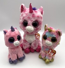 Ty Beanie Boos Sugar Pie, Fantasia  Magic 6   9  Small  Medium Unicorn Lot