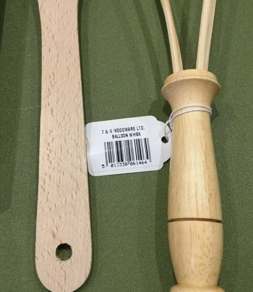 T & G Woodware Traditional Kitchen Utensil 6pc Set - Image 4 of 4