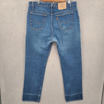 Vintage Levis 509 Jeans Mens 38x34 (Actual 36x34) Blue 80s Vintage Levis 509 Jeans Mens 38x34 (Actual 36x34) Blue 80s
