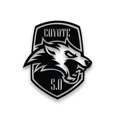 Coyote 5.0 V8 Vinyl Cut Sticker Decal