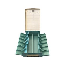 Vintage Kodak Slide Compartment File No.330 Turquois Blue