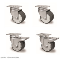 Kosze plażowe Podwójne rolki Kołowrotek do dużych obciążeń Rolki transportowe Rolka do aparatów 75mm