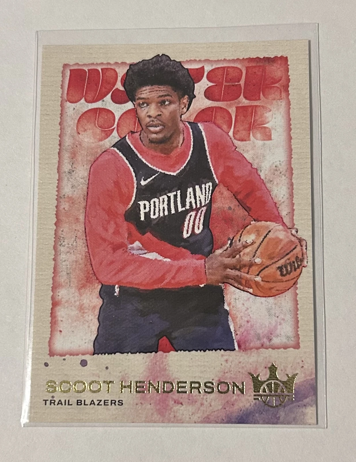 2023-24 Scoot Henderson Court Kings Water Colors
