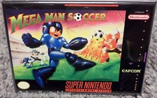Mega Man Soccer SNES Game Box 2