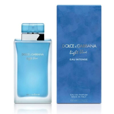 DOLCE & GABBANA LIGHT BLUE EAU INTENSE   100 ML  EAU DE PARFUM  D&g