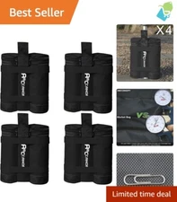 Heavy-Duty Canopy Weight Bags - 35lbs Capacity for Reliable Outdoor Stability